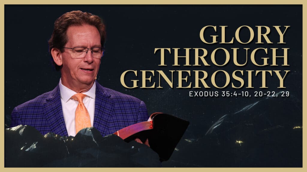 Glory Through Generosity