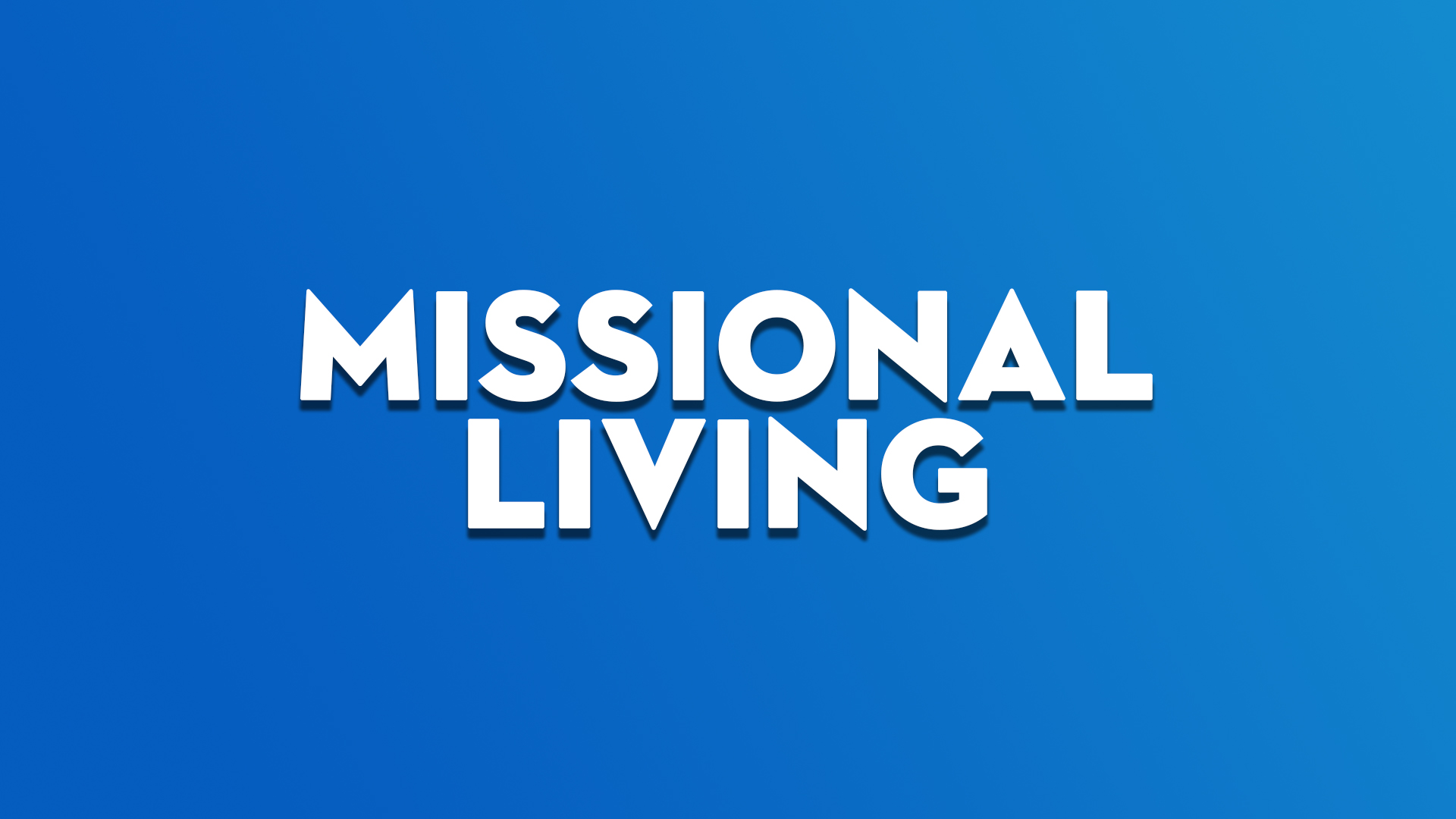 MissionalLiving